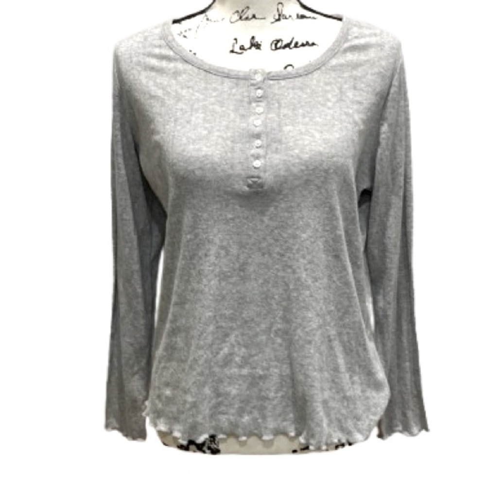 Style & Co Grey Longsleeve Shirt L